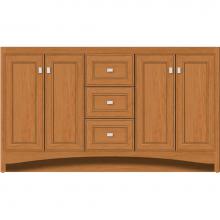 Strasser Woodenwork 43-158 - 60 X 18 X 34.5 Ravenna View Vanity Deco Miter Nat Cherry Db