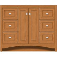 Strasser Woodenwork 42-254 - 42 X 21 X 34.5 Ravenna View Vanity Deco Miter Nat Cherry Sb