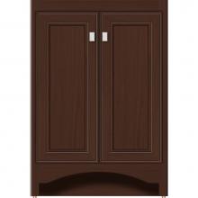 Strasser Woodenwork 40-134 - 24 X 21 X 34.5 Ravenna View Vanity Deco Miter Choc Oak Std