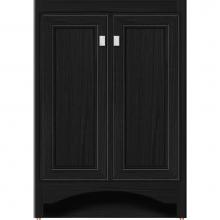 Strasser Woodenwork 40-030 - 24 X 18 X 34.5 Ravenna View Vanity Deco Miter Midnight Oak Std