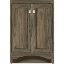 Strasser Woodenwork 40-137 - 24 X 21 X 34.5 Ravenna View Vanity Deco Miter Dusky Oak Std