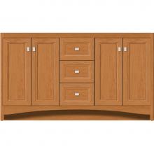 Strasser Woodenwork 43-535 - 60 X 21 X 34.5 Ravenna View Vanity Ogee Miter Nat Cherry Db