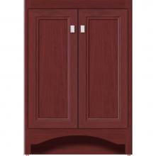 Strasser Woodenwork 40-044 - 24 X 18 X 34.5 Ravenna View Vanity Ogee Miter Dk Cherry Std