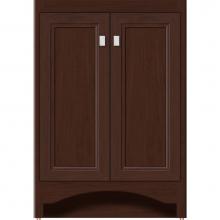 Strasser Woodenwork 40-051 - 24 X 18 X 34.5 Ravenna View Vanity Ogee Miter Choc Cherry Std