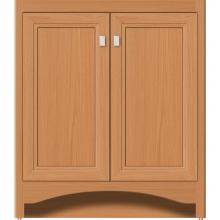 Strasser Woodenwork 40-697 - 30 X 21 X 34.5 Ravenna View Vanity Ogee Miter Nat Oak Std