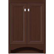 Strasser Woodenwork 40-042 - 24 X 18 X 34.5 Ravenna View Vanity Ogee Miter Choc Oak Std