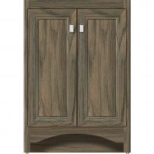 Strasser Woodenwork 40-045 - 24 X 18 X 34.5 Ravenna View Vanity Ogee Miter Dusky Oak Std