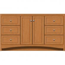 Strasser Woodenwork 43-372 - 60 X 18 X 34.5 Ravenna View Vanity Ultra Nat Cherry Sb