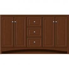 Strasser Woodenwork 43-353 - 60 X 18 X 34.5 Ravenna View Vanity Ultra Pecan Cherry Db