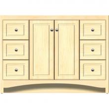 Strasser Woodenwork 43-028 - 48 X 21 X 34.5 Ravenna View Vanity Ultra Nat Maple Sb