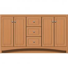 Strasser Woodenwork 43-375 - 60 X 18 X 34.5 Ravenna View Vanity Ultra Nat Oak Db