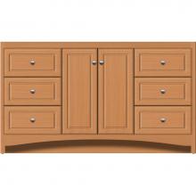 Strasser Woodenwork 43-376 - 60 X 18 X 34.5 Ravenna View Vanity Ultra Nat Oak Sb