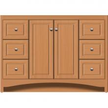 Strasser Woodenwork 42-707 - 48 X 18 X 34.5 Ravenna View Vanity Ultra Nat Oak Sb