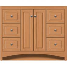 Strasser Woodenwork 42-340 - 42 X 21 X 34.5 Ravenna View Vanity Ultra Nat Oak Sb