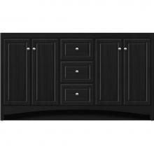 Strasser Woodenwork 43-972 - 60 X 21 X 34.5 Ravenna View Vanity Ultra Midnight Oak Db