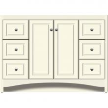 Strasser Woodenwork 43-032 - 48 X 21 X 34.5 Ravenna View Vanity Ultra Sat Biscuit Sb