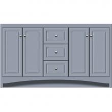 Strasser Woodenwork 43-990 - 60 X 21 X 34.5 Ravenna View Vanity Ultra Sat Silver Db