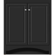 Strasser Woodenwork 40-862 - 30 X 21 X 34.5 Ravenna View Vanity Ultra Sat Black Std