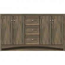 Strasser Woodenwork 43-968 - 60 X 21 X 34.5 Ravenna View Vanity Ultra Dusky Oak Db