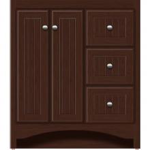 Strasser Woodenwork 40-564 - 30 X 21 X 34.5 Ravenna View Vanity Beaded Choc Cherry Rh