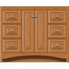 Strasser Woodenwork 42-019 - 42 X 18 X 34.5 Ravenna View Vanity Classic Miter Nat Cherry Sb