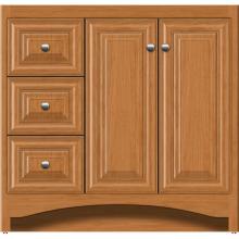 Strasser Woodenwork 41-385 - 36 X 21 X 34.5 Ravenna View Vanity Classic Miter Nat Cherry Lh