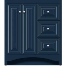 Strasser Woodenwork 40-591 - 30 X 21 X 34.5 Ravenna View Vanity Classic Miter Lapis Night Rh