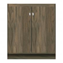 Strasser Woodenwork 11-804 - 30 X 18 X 34.5 Montlake View Vanity Tiered Miter Dusky Oak Std