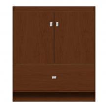 Strasser Woodenwork 12-760 - 30 X 18 X 34.5 Montlake Vanity Tiered Miter Pecan Cherry Std