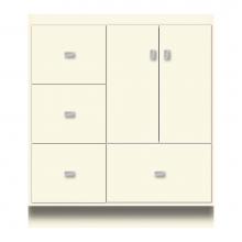 Strasser Woodenwork 14-943 - 30 X 18 X 34.5 Montlake Vanity Tiered Miter Sat Biscuit Lh