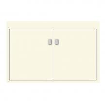 Strasser Woodenwork 24-523 - 30 X 21 X 19.75 Sodo Inset Wall Mount Vanity Tiered Miter Sat Biscuit Std