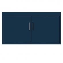 Strasser Woodenwork 21-941 - 36 X 21 X 19.75 Sodo Inset Wall Mount Vanity Tiered Miter Lapis Night Std