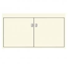 Strasser Woodenwork 24-520 - 36 X 21 X 19.75 Sodo Inset Wall Mount Vanity Tiered Miter Sat Biscuit Std