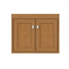 Strasser Woodenwork 24-685 - 24 X 18.5 X 19.75 Sodo Town Vanity Deco Miter Nat Cherry