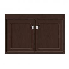 Strasser Woodenwork 24-929 - 30 X 18.5 X 19.75 Sodo Town Vanity Deco Miter Choc Cherry