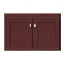 Strasser Woodenwork 24-932 - 30 X 18.5 X 19.75 Sodo Town Vanity Deco Miter Dk Cherry