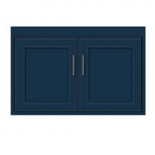 Strasser Woodenwork 24-936 - 30 X 18.5 X 19.75 Sodo Town Vanity Deco Miter Lapis Night