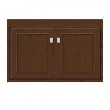 Strasser Woodenwork 24-941 - 30 X 18.5 X 19.75 Sodo Town Vanity Deco Miter Pecan Cherry