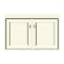 Strasser Woodenwork 24-988 - 30 X 21 X 19.75 Sodo Town Vanity Deco Miter Sat Biscuit