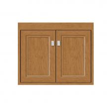 Strasser Woodenwork 25-059 - 24 X 21 X 19.75 Sodo Town Vanity Ogee Miter Nat Cherry