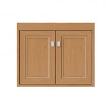 Strasser Woodenwork 25-042 - 24 X 18.5 X 19.75 Sodo Town Vanity Ogee Miter Nat Oak