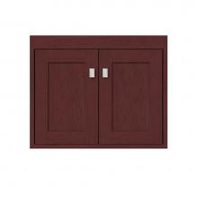 Strasser Woodenwork 25-315 - 24 X 18.5 X 19.75 Sodo Town Vanity Shaker Dk Cherry