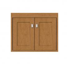 Strasser Woodenwork 25-324 - 24 X 18.5 X 19.75 Sodo Town Vanity Shaker Nat Cherry