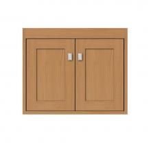 Strasser Woodenwork 25-351 - 24 X 21 X 19.75 Sodo Town Vanity Shaker Nat Oak