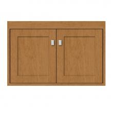 Strasser Woodenwork 25-368 - 30 X 18.5 X 19.75 Sodo Town Vanity Shaker Nat Cherry