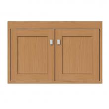 Strasser Woodenwork 25-378 - 30 X 18.5 X 19.75 Sodo Town Vanity Shaker Nat Oak