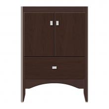 Strasser Woodenwork 37-245 - 24 X 21 X 34.5 Wallingford Vanity Tiered Miter Choc Cherry Std