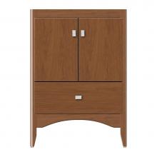 Strasser Woodenwork 37-365 - 24 X 21 X 34.5 Wallingford Vanity Tiered Miter Cinn Cherry Std