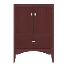 Strasser Woodenwork 37-422 - 24 X 21 X 34.5 Wallingford Vanity Tiered Miter Dk Cherry Std