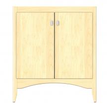 Strasser Woodenwork 37-687 - 30 X 21 X 34.5 Wallingford View Vanity Tiered Miter Nat Maple Std